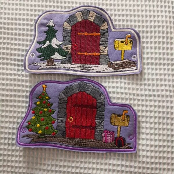ITH Stickdatei Wichteltüren Weihnacht Winter