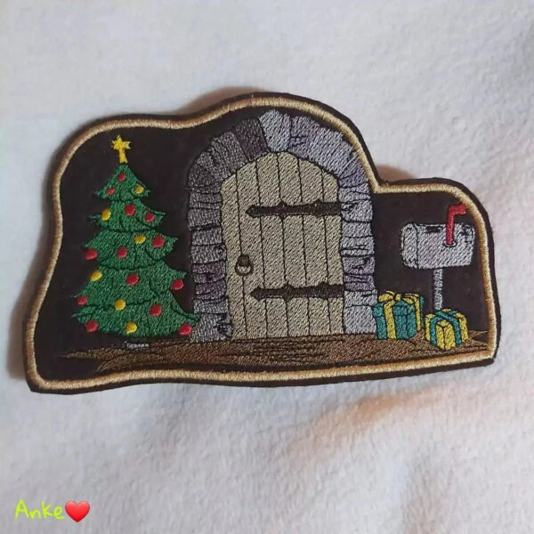 ITH Stickdatei Wichteltüren Weihnacht Winter