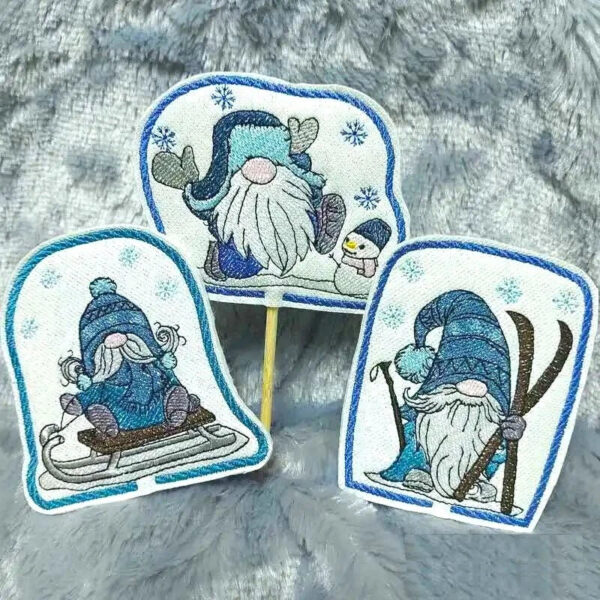 ITH Stickdatei Winter Wichtel