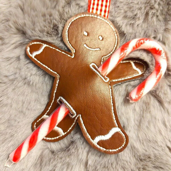 ITH Stickdatei Zuckerstangenfiguren Halter