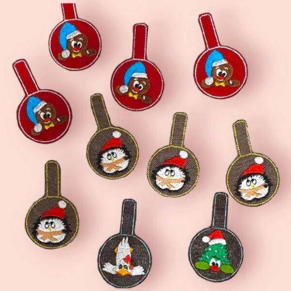 ITH Stickdateien Schlüsselanhänger