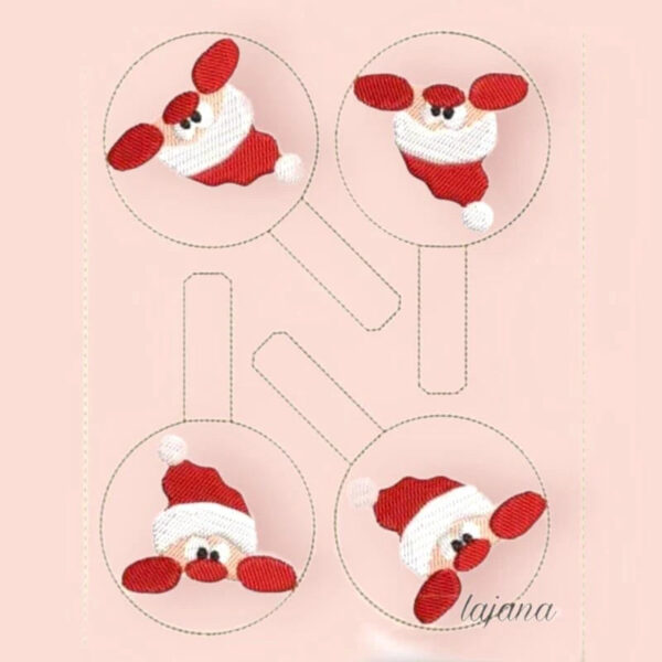 ITH Stickdateien Schlüsselanhänger