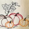 Stickdatei Kürbisse Applikation