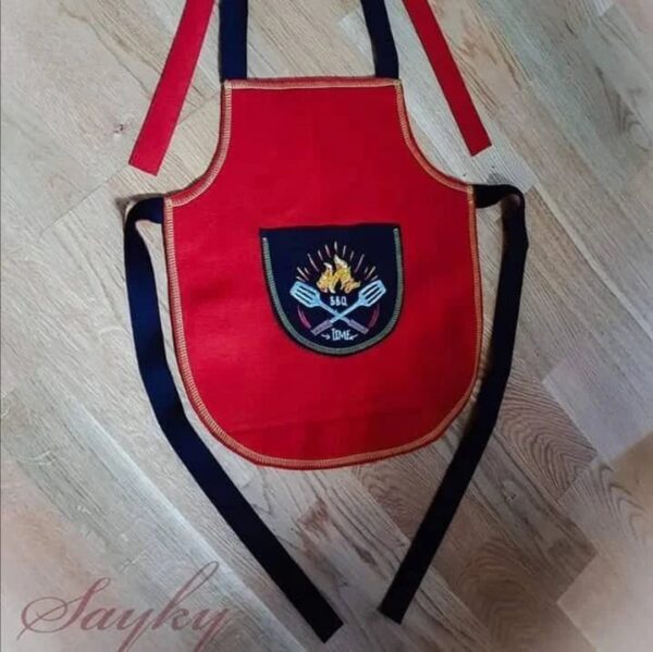 BBQ Grill Stickdatei Set – 9 Motive für Grillschürze & Küchentextilien