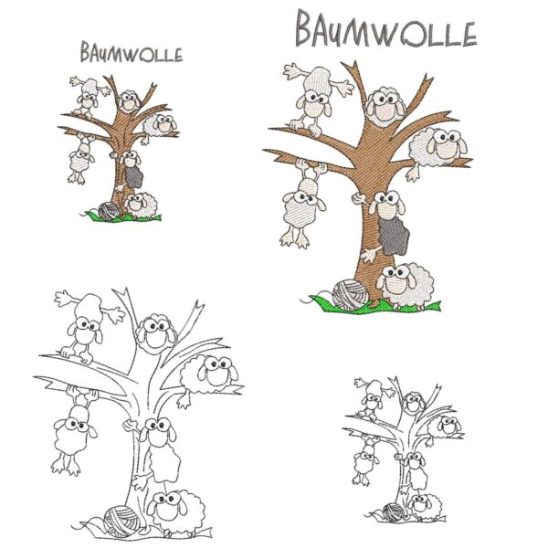 Stickdatei Baumwolle