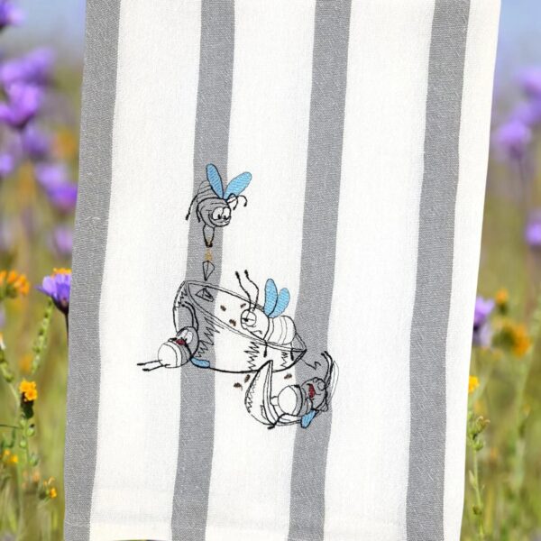 Stickdatei Bienen Meloni