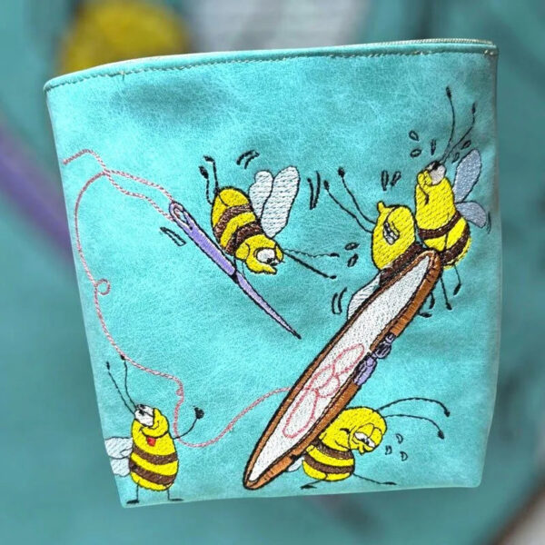 Stickdatei Bienen sticken 🐝 – Fleißige Bienchen | 13x18 & 15x24