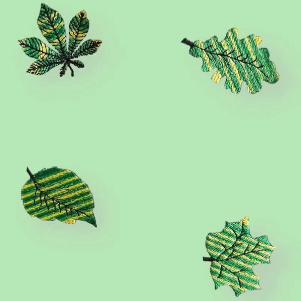 Stickdatei Blätter Minis 4-er Set