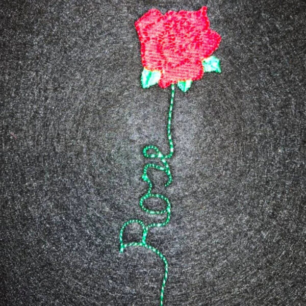 Stickdatei Blumen Flowerpower