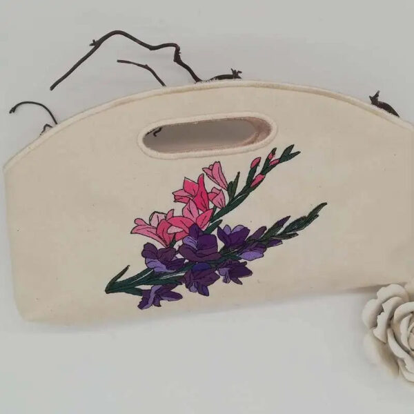 Stickdatei Blumen Gladiolen 🌸 – Vollstick | 13x18 & 16x26cm