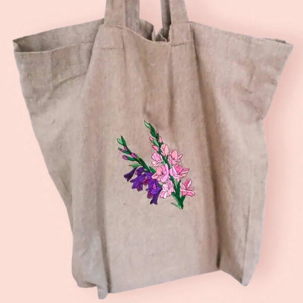 Stickdatei Blumen Gladiolen 🌸 – Vollstick | 13x18 & 16x26cm