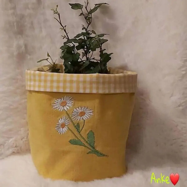 Stickdatei Blumen Set 4-er