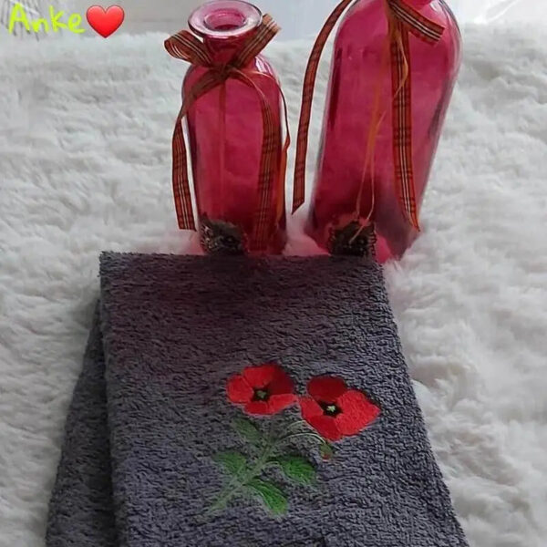 Stickdatei Blumen Set 4-er