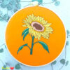 Stickdatei Blumen Sonnenblumen