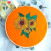 Stickdatei Blumen Sonnenblumen