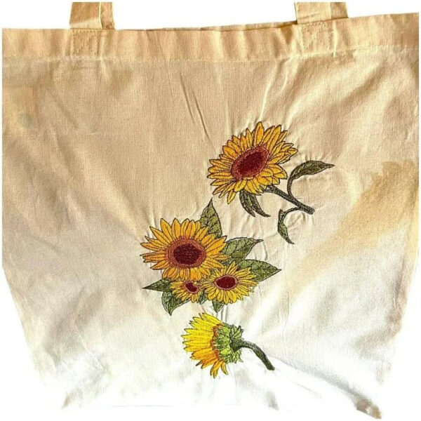 Stickdatei Blumen Sonnenblumen