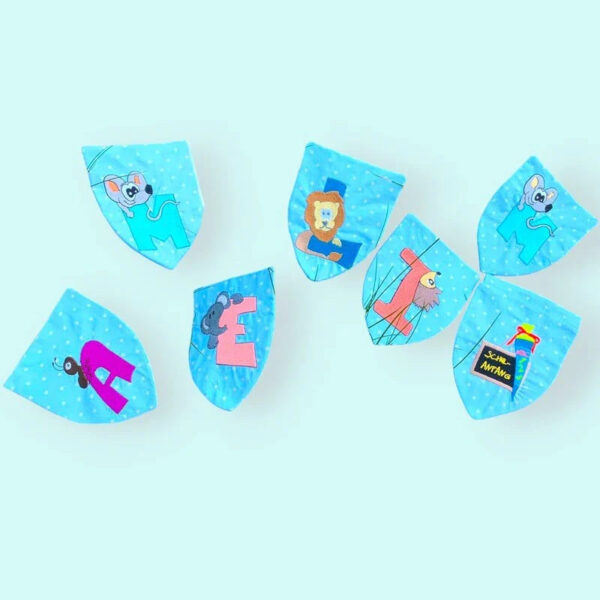 Stickdatei Buchstaben Tiere -Set 31-teilig