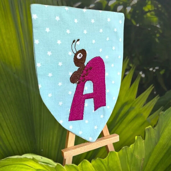 Stickdatei Buchstaben Tiere -Set 31-teilig