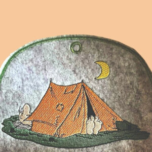 Stickdatei Camping Zelt