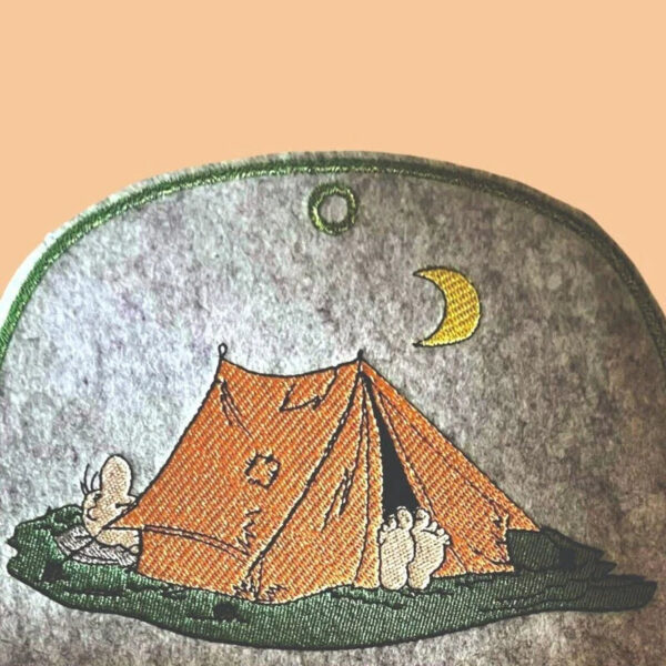 Stickdatei Camping Zelt