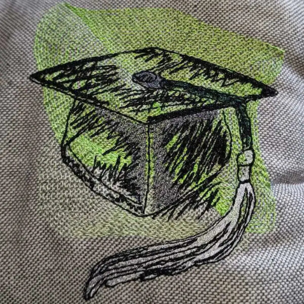 Stickdatei Doktorhut