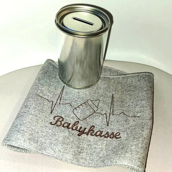 Stickdatei EKG Linien Baby