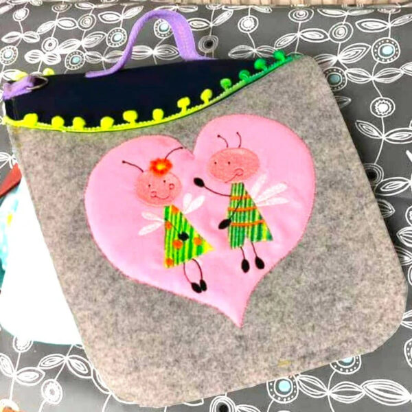 Stickdatei Elfen Pippa und Pepe Minis – Süße Blumenelfen 10x10 | stiXXie