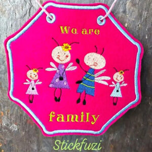 Stickdatei Elfen Pippa und Pepe Minis – Süße Blumenelfen 10x10 | stiXXie