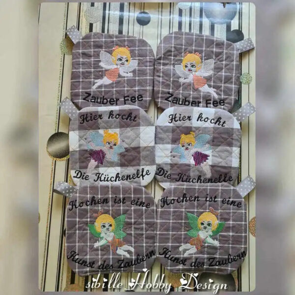 Stickdatei Elfen Vollstick Set