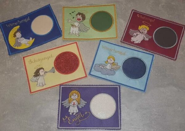 Stickdatei Engel Vollstick Set