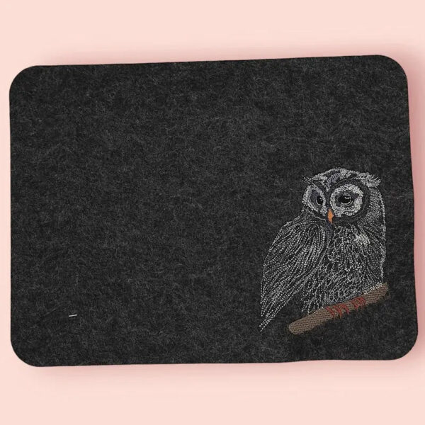 Stickdatei Eule Kritzel