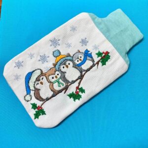 Stickdatei Eule Wintereulen 🦉❄️