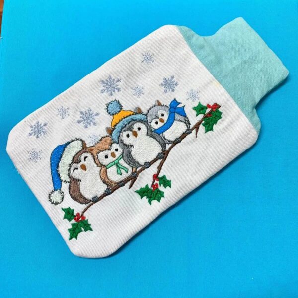 Stickdatei Eule Wintereulen 🦉❄️