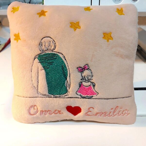 Stickdatei Familie und Freunde Baukasten