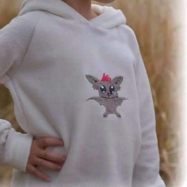 Stickdatei Fledermaus Fledi