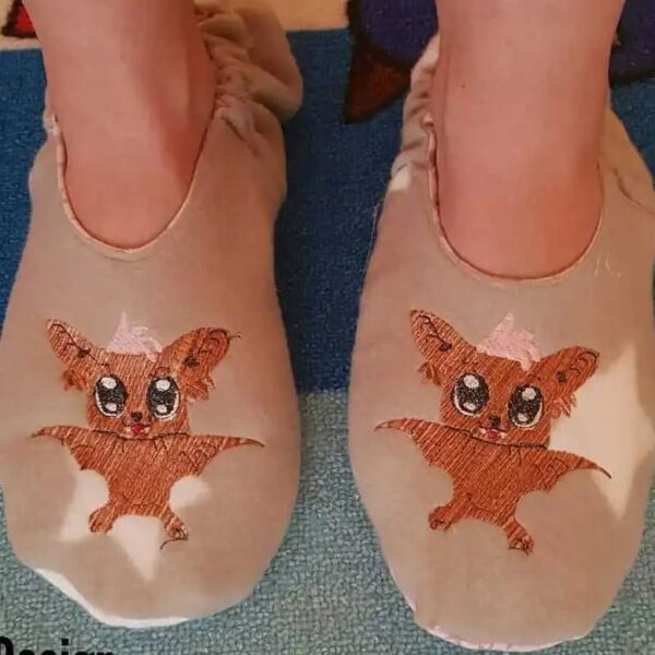 Stickdatei Fledermaus Fledi