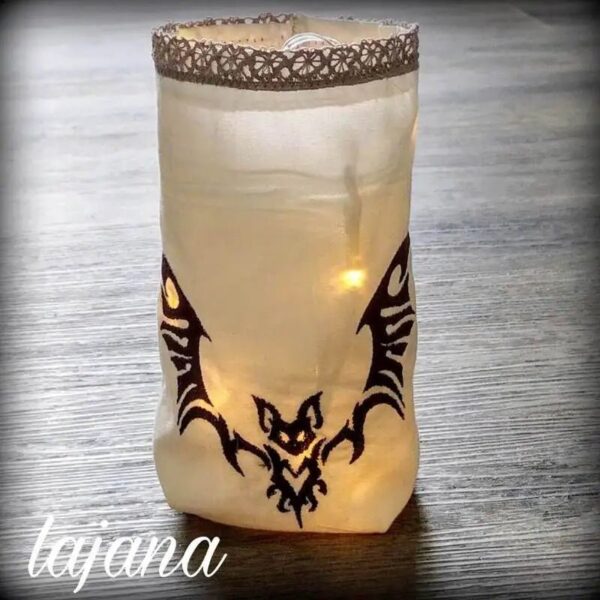 Stickdatei Fledermaus Vampy 🦇 Tribal Tattoo Style