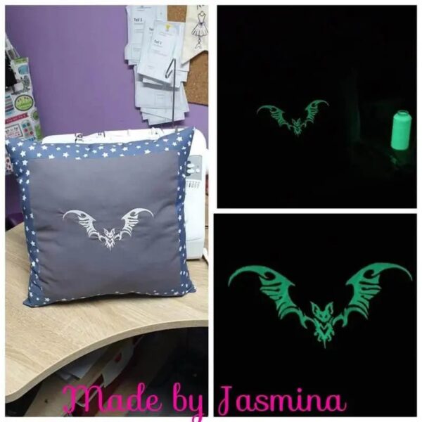 Stickdatei Fledermaus Vampy 🦇 Tribal Tattoo Style