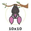 Stickdatei Fledermaus