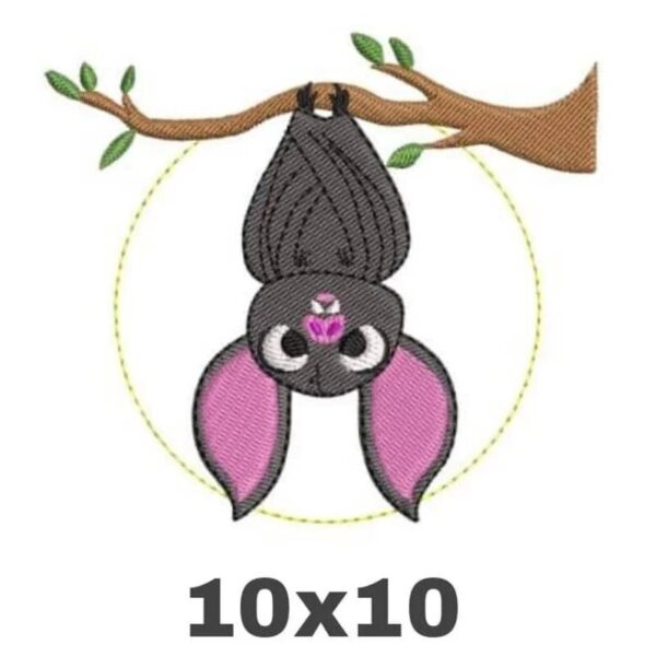 Stickdatei Fledermaus
