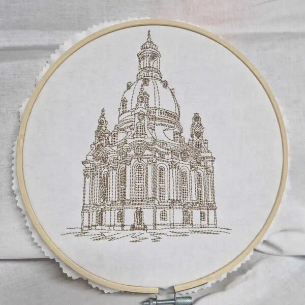 Stickdatei Frauenkirche Dresden