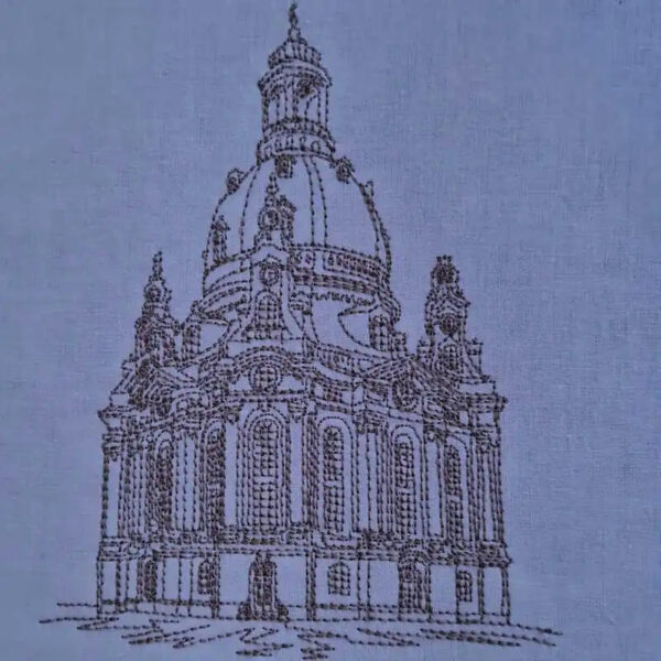 Stickdatei Frauenkirche Dresden