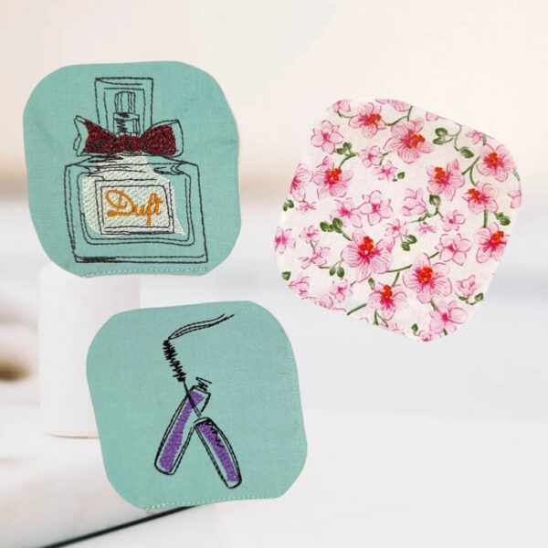 Stickdatei Frauensache Fashion – 6 Mode-Motive Appli