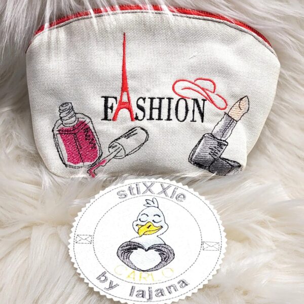 Stickdatei Frauensache Fashion – 6 Mode-Motive Appli