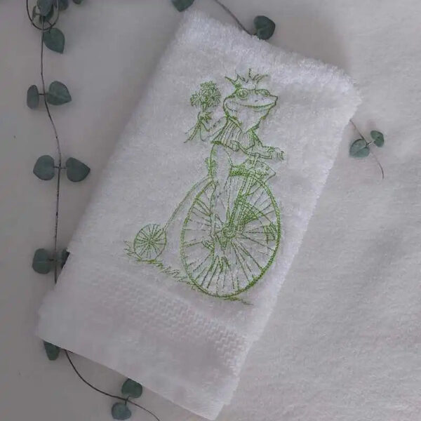 Stickdatei Froschkönig