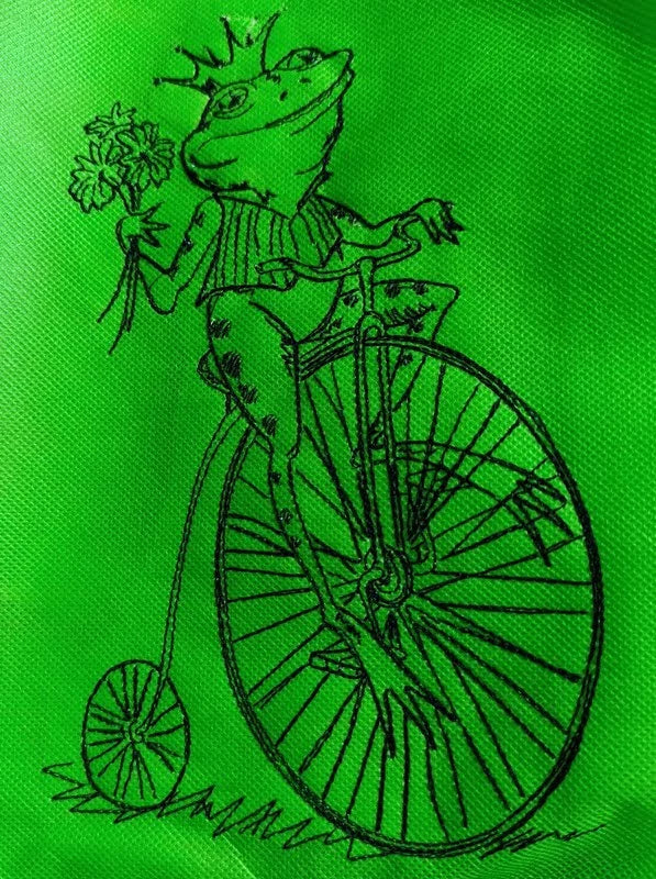Stickdatei Froschkönig