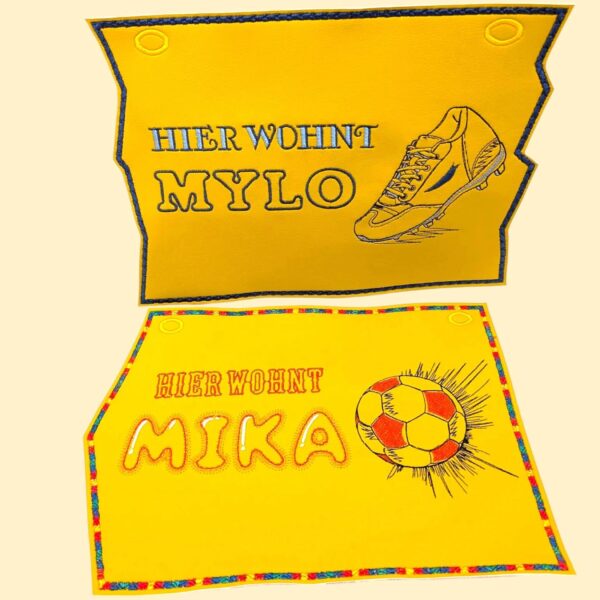 Stickdatei Fußball Time