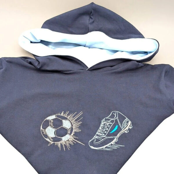 Stickdatei Fußball Time