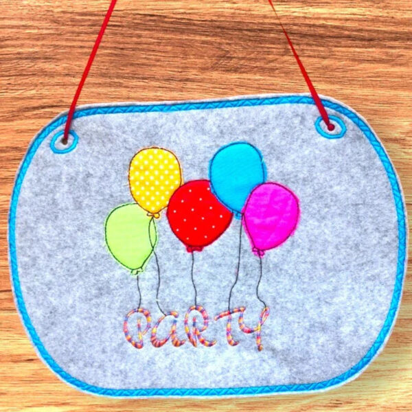 Stickdatei Geburtstag Party Set