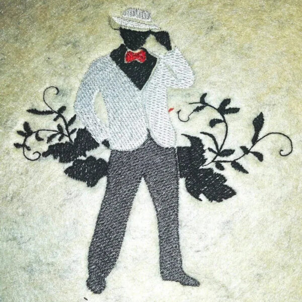 Stickdatei Gentleman